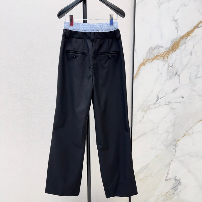 MIUMIU 26S STRAIGHT LEG PANTS 975