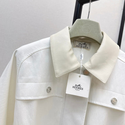 HERMES 25S LONG WINDJACKET 99430
