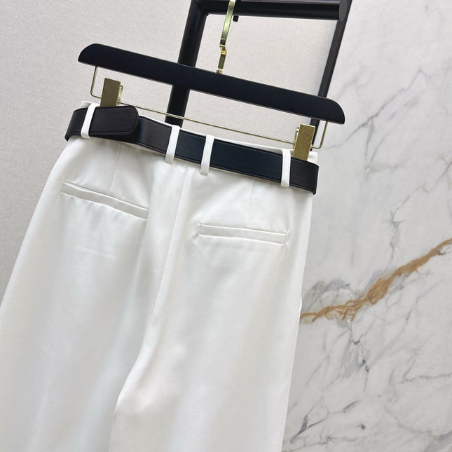 VALENTINO 26S STRAIGHT-LEG TROUSERS STYLE 80