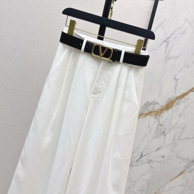 VALENTINO 26S STRAIGHT-LEG TROUSERS STYLE 80