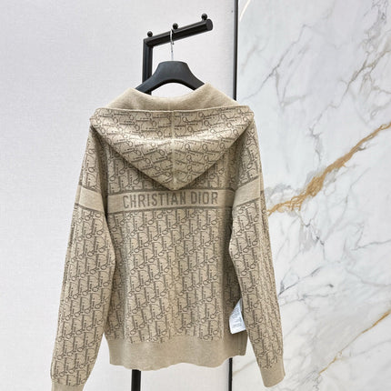 DIOR 25S ZIP-UP KNIT JACKET 544