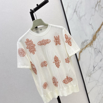 HERMES 25S CREW NECK T-SHIRT 422