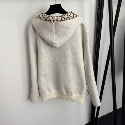 HERMES 25S REVERSIBLE CASHMERE SWEATER JACKET 113