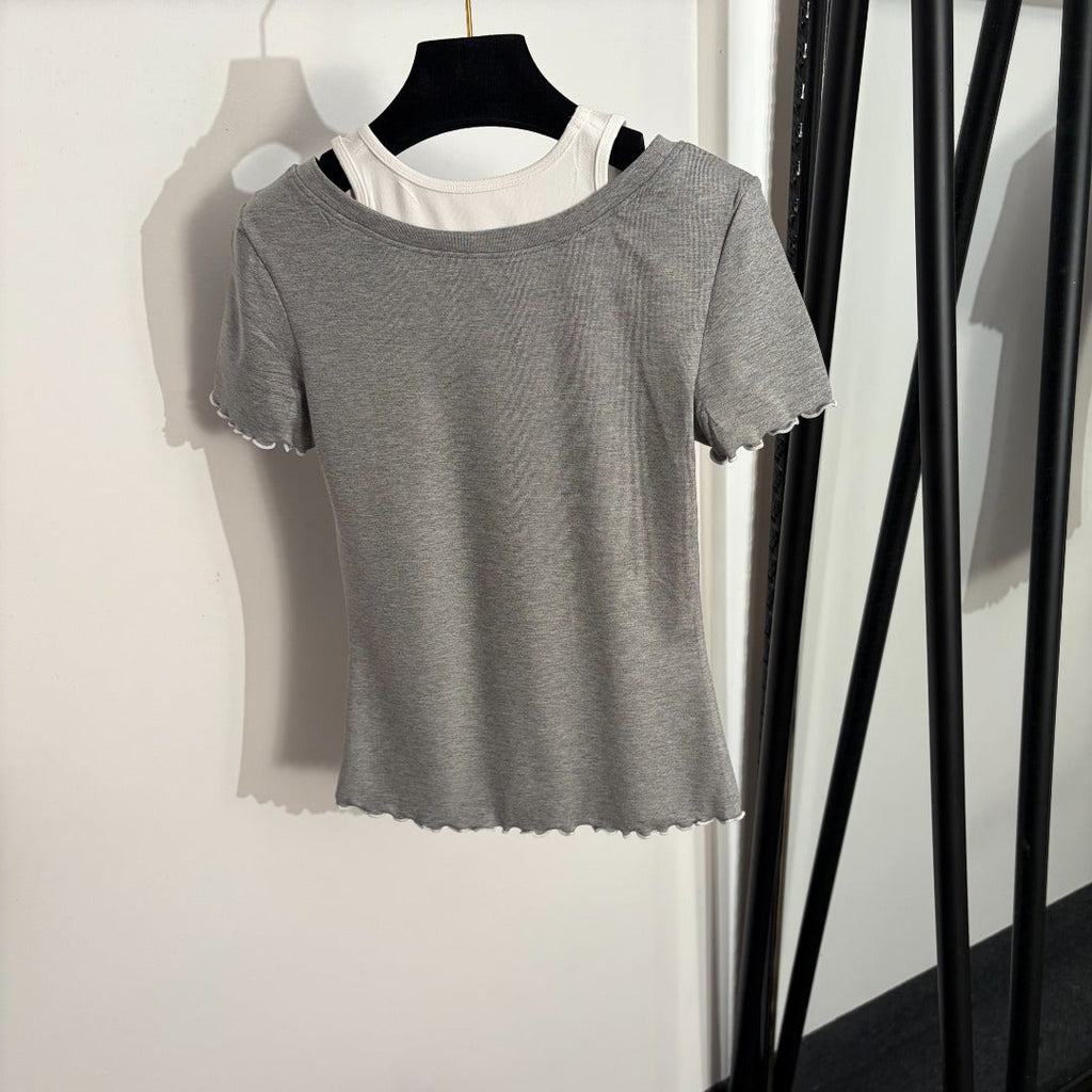 MIUMIU 26S SHORT SLEEVE T-SHIRT 1209