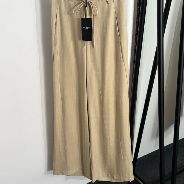 YSL 26S WIDE LEG PANTS 373