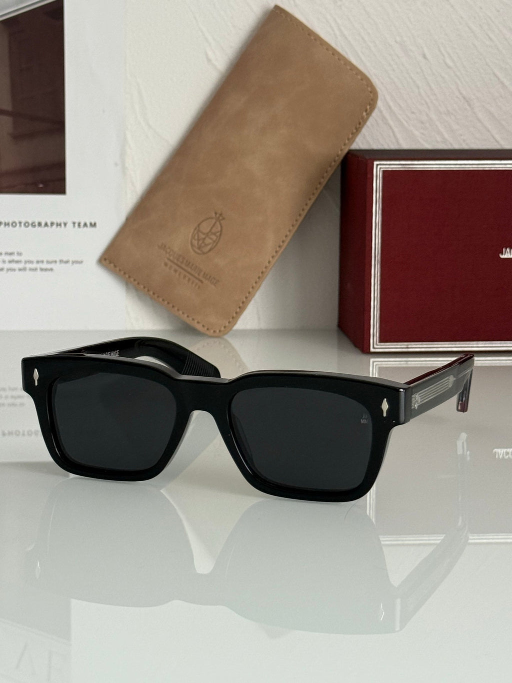 SQUARE SUNGLASS IN ACETATE 182574