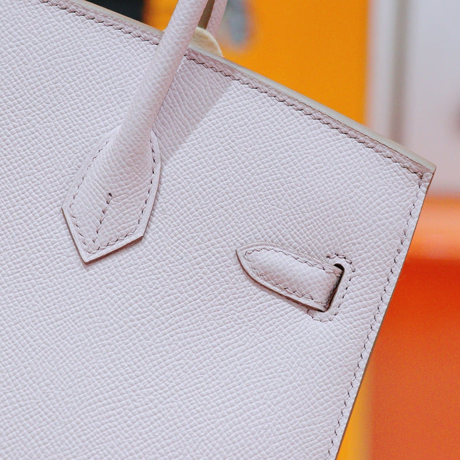 HM 25S BIRKIN 25 CM IN BABY PINK EPSOM WITH SILVER HARDWARE