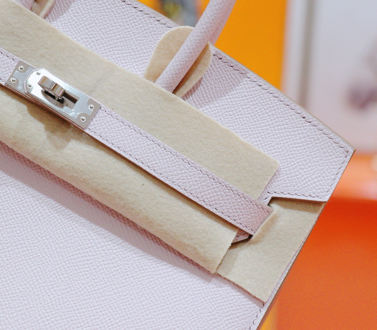 HM 25S BIRKIN 25 CM IN BABY PINK EPSOM WITH SILVER HARDWARE