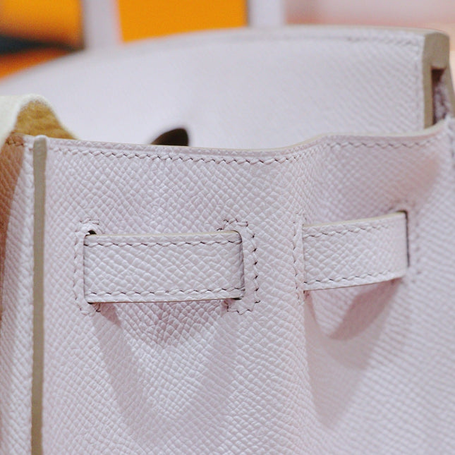 HM 25S BIRKIN 25 CM IN BABY PINK EPSOM WITH SILVER HARDWARE