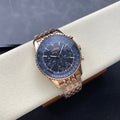 NAVITIMER B01 CHRONOGRAPH 43 ALL RED GOLD BLACK DIAL