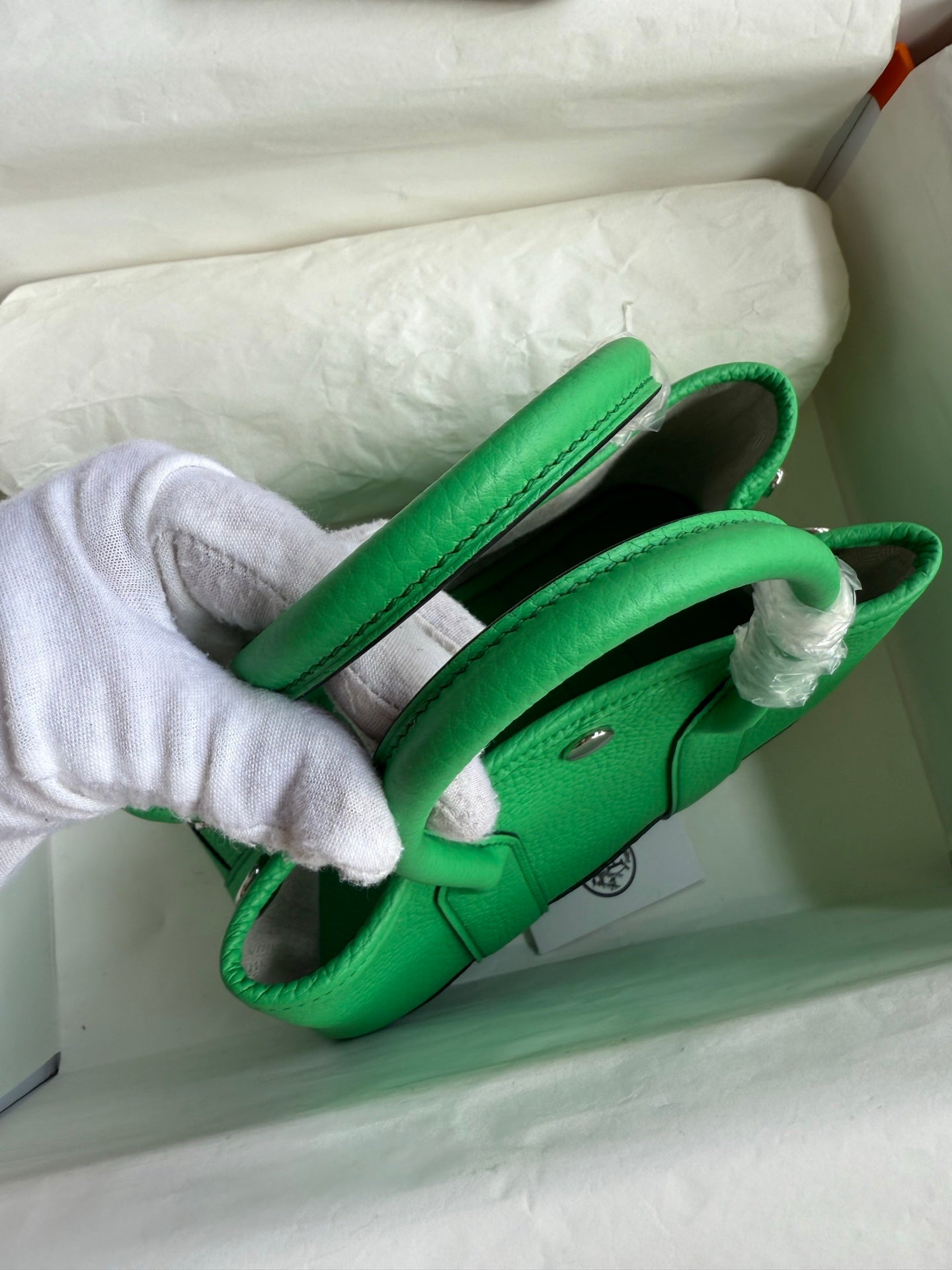 HM 25S GARDEN PARTY 23 CM IN GREEN TOGO