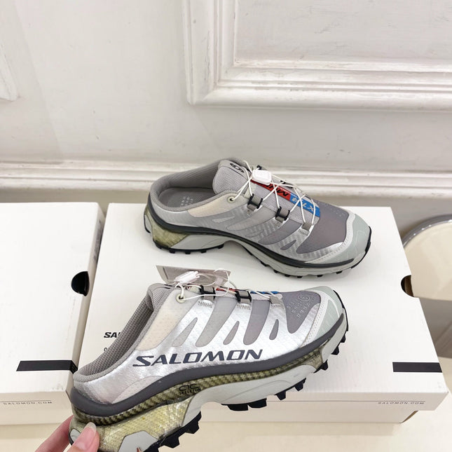 ALO 25S SALOMON XT-6 SNEAKER MULE IN GREY TPU