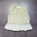 CELINE 26S SLEEVELESS PEPLUM TOP 285