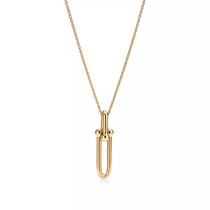 HARDWARE GOLD DROP PEDANT NECKLACE